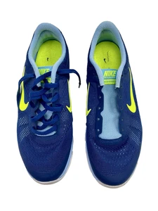 Nike Entrenamiento en Temporada TR 5 Zapatos Talla Para Mujer 7 Azul/Verde Neón 807333-401 Usados en Excelente Condición - Imagen 1 de 9