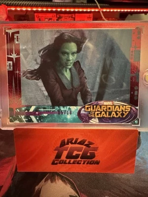 2014 Upper Deck Marvel Red Guardian Of The Galaxy Gamora/10 #84 Foto 1 de 3