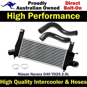 Intercooler & Hoses For Nissan Navara D40 YD25 2.5L - Picture 1 of 15