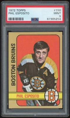 1972/73 Topps #150 Phil Esposito PSA 9 *5254 - Image 1 of 2