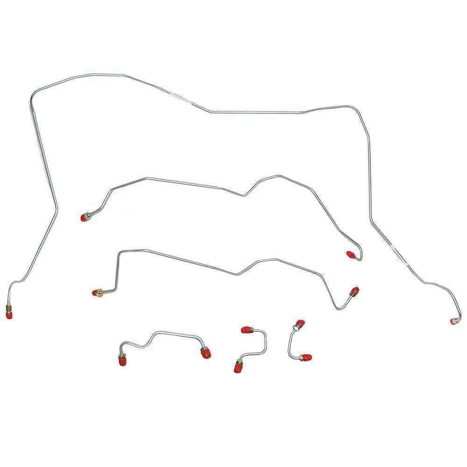 Fits 95-97 Dodge Ram 1500 Front Brake Line Kit 4WD RWABS - Изображение 1 из 1