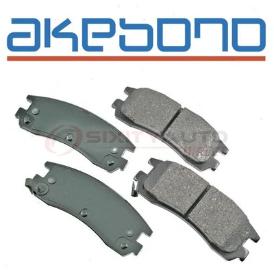 Akebono Pro-ACT Rear Disc Brake Pad Set for 1993-1998 Saturn SC2 - Braking ou — 第 1/4 张图片