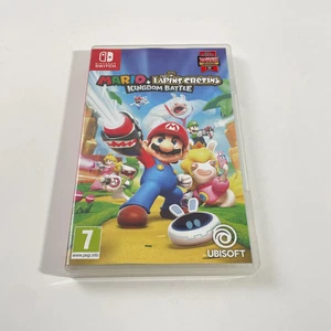 Nintendo Switch Mario + The Lapins Crétins Kingdom Battle EUR Quasi neuf - Picture 1 of 4