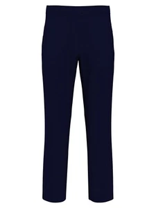 PGA TOUR Flat Front Solid Golf Pants Boys L 14/16 Black Iris Zip/Button Closure - Picture 1 of 19