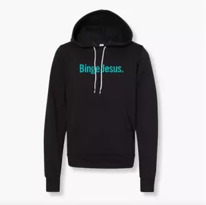 The Chosen Binge Jesus Hoodie XL dunkelgrau NEU - Bild 1 von 3