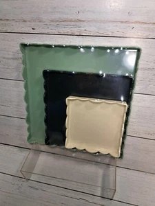 Vivitar Nesting Trays 3 Count White 4-1/2" Black 6-1/2" Green 8-1/2". Nested Tra - Picture 1 of 7