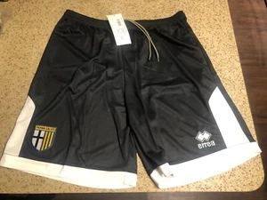 AC Parma Calcio 1913 Errea Home Soccer Football Shorts NWT Italy 20/21 2XL - Picture 1 of 5