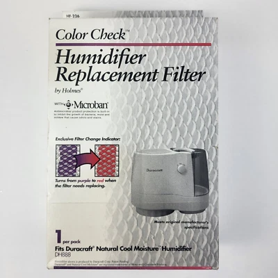 1 Pack Holmes Color Check Humidifier Replacement Filters HF 226 Duracraft DH888 - Image 1 of 4