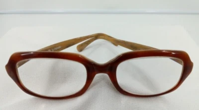 Vintage FENDI - FS200 Amber Horn 140 Eyeglass Frames - Image 1 of 4