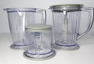 Ninja Master Prep Blender QB1004 2-48 oz 6 cups 1-16 oz 2 cups Pitcher Blade Lid - Picture 1 of 9