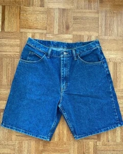 Vintage Wrangler blaue Jeansshorts. herren 34. Relaxed Fit - Bild 1 von 10