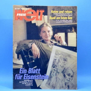 Freie Welt 20 1987 Jaruzelski Gehen Perthen China F.C. Weißkopf Lasarew Gauder X - Bild 1 von 6