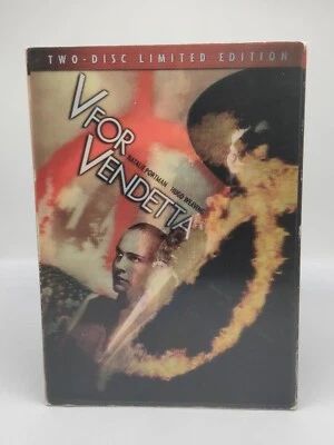 V For Vendetta (DVD, Widescreen, 2005) Hugo Weaving, Natalie Portman, John Hurt - Image 1 of 4