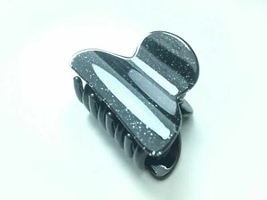 5 Pcs Fashion plastic black hair claw clip shimmer - Picture 1 of 6