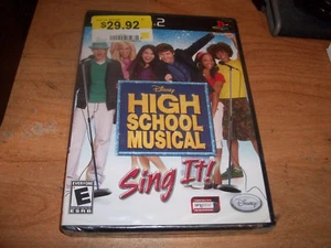 Disney High School Musical: Sing It (Sony PlayStation 2 Game PS 2, 2007) NEW - Picture 1 of 2