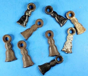 Key Hole Cover Swing Escutcheon Plate Cast Iron 1 3/8" Long Antique $11.95 Each - Picture 1 of 5