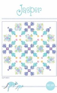 Quilt Pattern JASPER Moda QUILT JANE Fat Quarter Friendly GROW - Picture 1 of 3