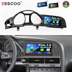 Für Audi A6 C6 4F MMI 2G 2004-2011 Carplay Android Multimedia Autoradio GPS 128G - Bild 1 von 18