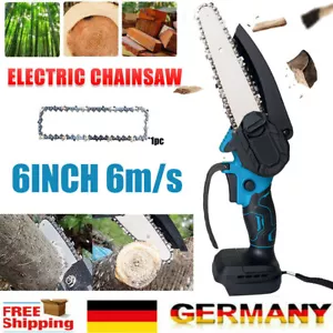Für 18V Makita Akku Kettensäge Mini Elektro Motorsäge Handkettensäge DUC357Z 6'' - Bild 1 von 13