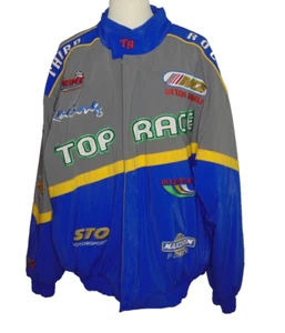 Chaqueta Third Rock Nascar Hombre 3XL De Colección Carreras Motor Deporte Forro Azul Bolsillos con Cremallera - Imagen 1 de 10