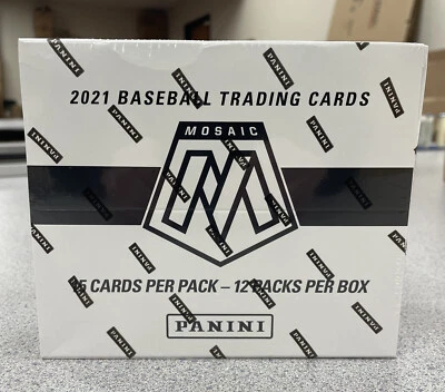 Caja sellada de violonchelo/paquete de grasa de béisbol MLB Mosaic 2021 Foto 1 de 4