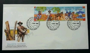 Australia 1980 Horse Sheep Cowboy (stamp FDC) - Picture 1 of 5