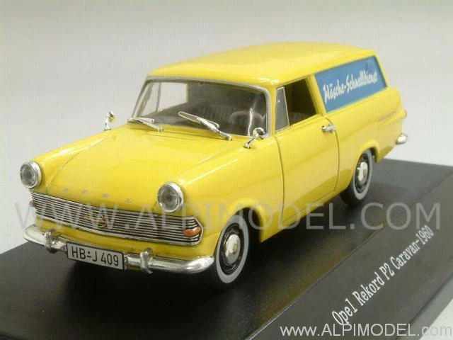 Opel Rekord P2 Caravan 1960 'Wasche Service' 1:43 STARLINE 530408 - Immagine 1 di 1