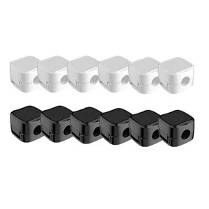 Storage Holder Cable Management Charging Cable Holder Cord Organizer 12Pcs H8O5 - Afbeelding 1 van 10