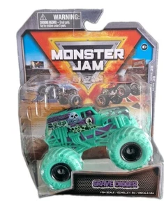 Monster Jam Series 38 Grave Digger Over Charged Die-Cast Car 1:64 Scale - Picture 1 of 2