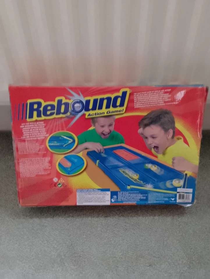 Mattel Rebound Game Classic  rare - Fast Action  2 Player complete  - Image 1 of 4