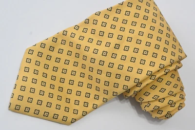 Corbata BURBERRY LONDON FLORAL AMARILLO SEDA CUELLO HOMBRE W:3 3/4" POR L:62" Foto 1 de 4