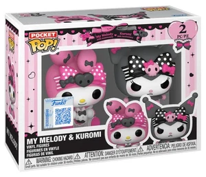 Funko Pocket Pop Hello Kitty My Melody & Kuromi 2er Pack - Bild 1 von 2