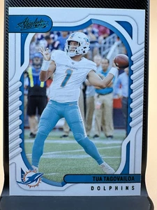 TUA TAGOVAILOA #50 2022 PANINI ABSOLUTE DOLPHINS GREEN - Picture 1 of 4