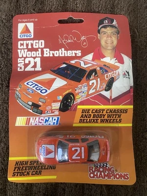 ЛИТАЯ МОДЕЛЬ АВТОМОБИЛЯ MICHAEL WALTRIP CITGO WOOD BROTHERS NO21 ЧЕМПИОНЫ ГОНОК  - Изображение 1 из 3