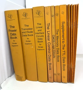 Vtg Texas Instruments TTL Linear and Interface, Data Books Manuals Lot Engineers - Bild 1 von 20