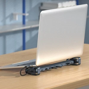 Portable Design USB C Hub Adapter Supporting Various Multimedia Connections - Afbeelding 1 van 12