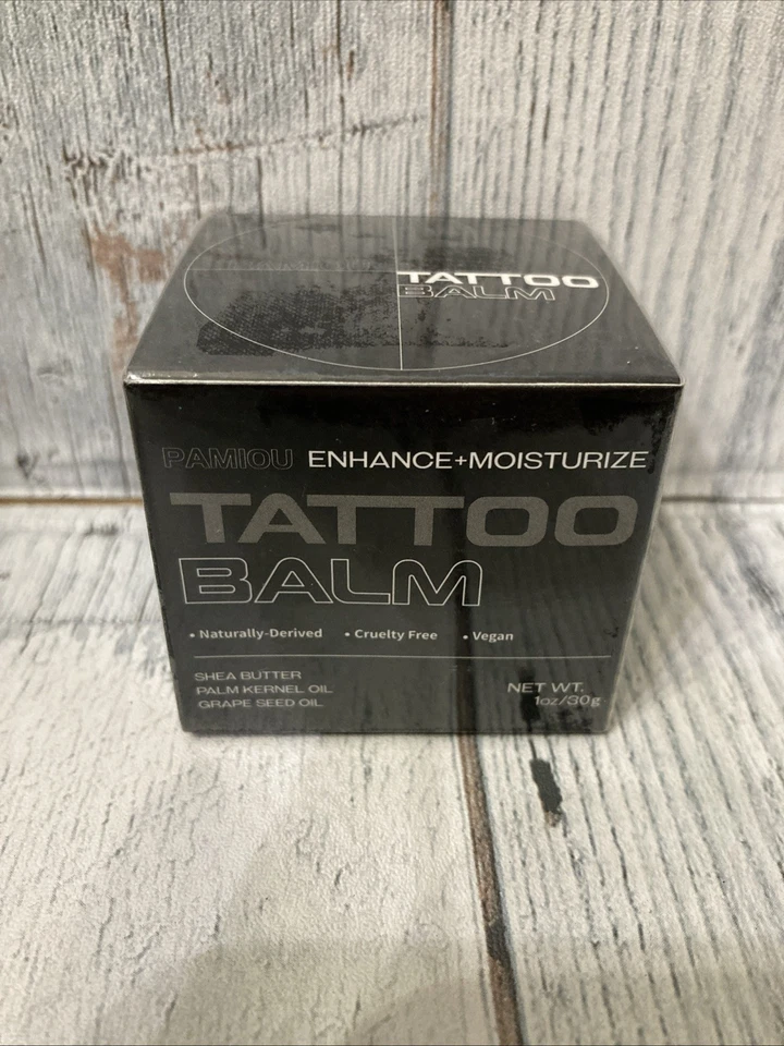 Bálsamo para el cuidado posterior del tatuaje Pamiou - 1,76 oz, crema hidratante para la piel tatuada y color En Foto 1 de 1
