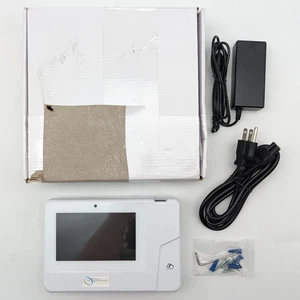 Easy Clocking Xenio-500W+ Biometric Timeclock w/Thumb Print Scanning - White - Picture 1 of 11