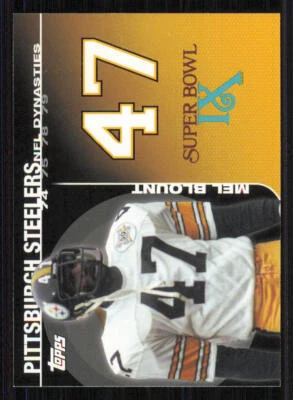 2008 Topps Dynasties #DYNMB Mel Blount - Image 1 of 2