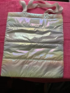 NEW BATH & BODY WORKS WHITE TOTE BAG - Picture 1 of 2