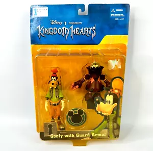 Disney Kingdom Hearts Goofy With Guard Armour Figures Series 1 Mirage 2002 - Picture 1 of 6
