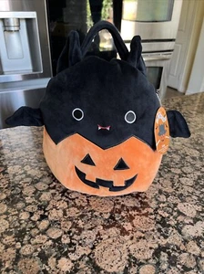 Malvaviscos Emily Murciélago Calabaza Halloween Golosinas Bolsa Cubo Cartera Calabaza - Imagen 1 de 5