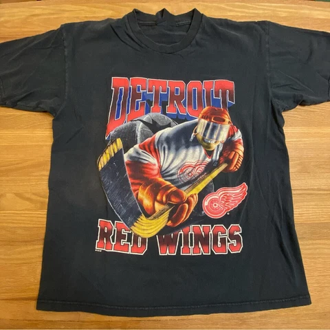 Detroit Redwings Ice Hockey Logo Unisex T-shirt Gift For Men Women All Size S-3X Cover