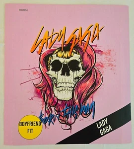 LADY GAGA Born This Way Skull Hot Topic T-SHIRT DISPLAY STORE POSTER - Picture 1 of 1