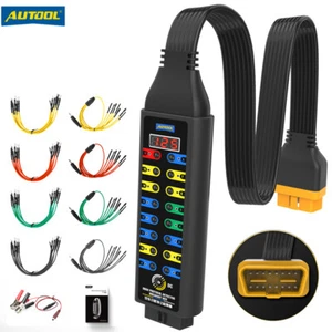 AUTOOL OBDII CAN Caja de ruptura Pantalla de voltaje Protocolo OBDII Detector Diagnóstico - Imagen 1 de 20