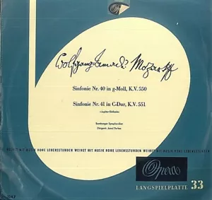 Mozart ~ Symphonien Nr. 40 G-Moll (In G Minor) Nr. 41 Jupiter - Bild 1 von 2