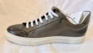 Doucal's Men's Sneakers EU 45 = ~US 11.5 Anthracite / Silver Grey New - Picture 1 of 16