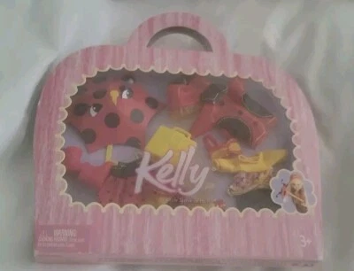 Mattel Barbie Kelly Rainy Day Abrigo Paraguas Moda Conjunto 2005 Foto 1 de 2