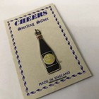 VINTAGE STERLING SILVER 925 GUINNESS BOTTLE ENAMEL ENAMELLED CHARM PENDANT