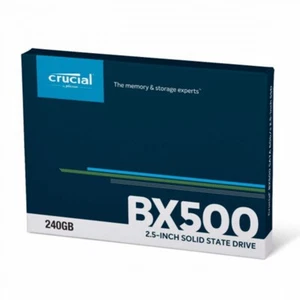 Crucial SSD 240GB BX500 Internal Solid State Drive Laptop 2.5" SATA III 540MB/s - Picture 1 of 5